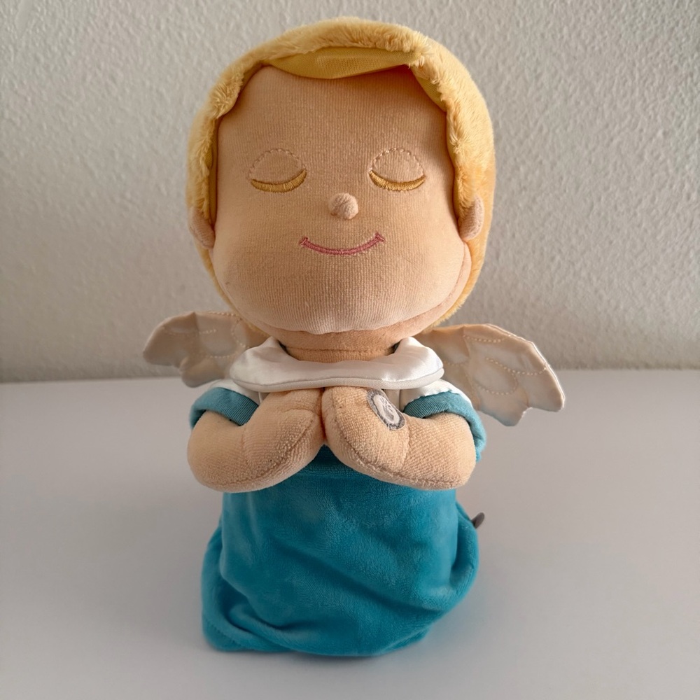 Hallmark Mary's Angels 10"‎ Bedtime Prayer Sings "Now I Lay Me Down" Plush